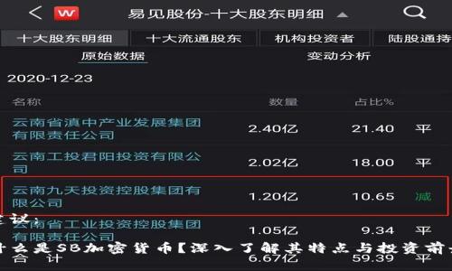 建议：

什么是SB加密货币？深入了解其特点与投资前景